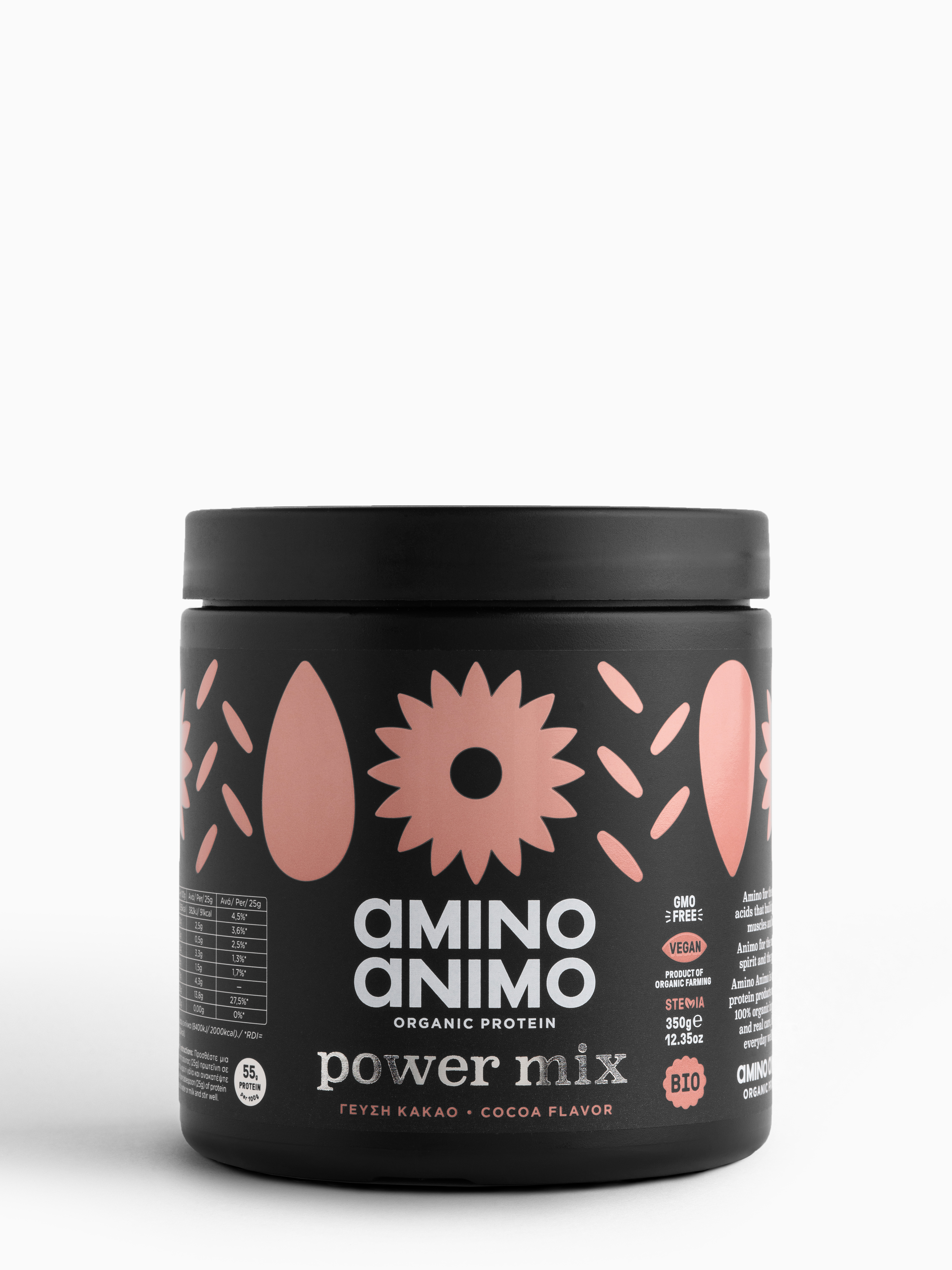 Amino Animo Organic Protein Power Mix Cocoa Flavor 350g